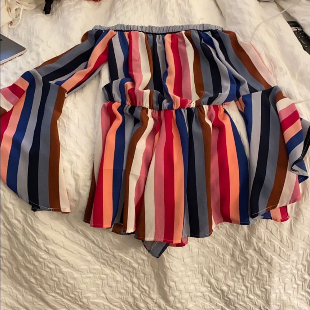 Striped Romper